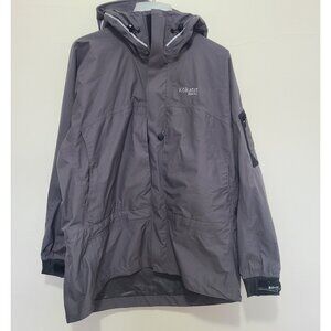 Kokatat Gore-Tex Jacket Mens M Gray Rain Coat Kayak Fishing Waterproof